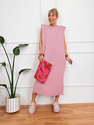 Via Dress Pink 2625-96