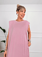 Via Dress Pink 2625-96 - thumbnail 4