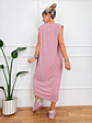 Via Dress Pink 2625-96 - thumbnail 3