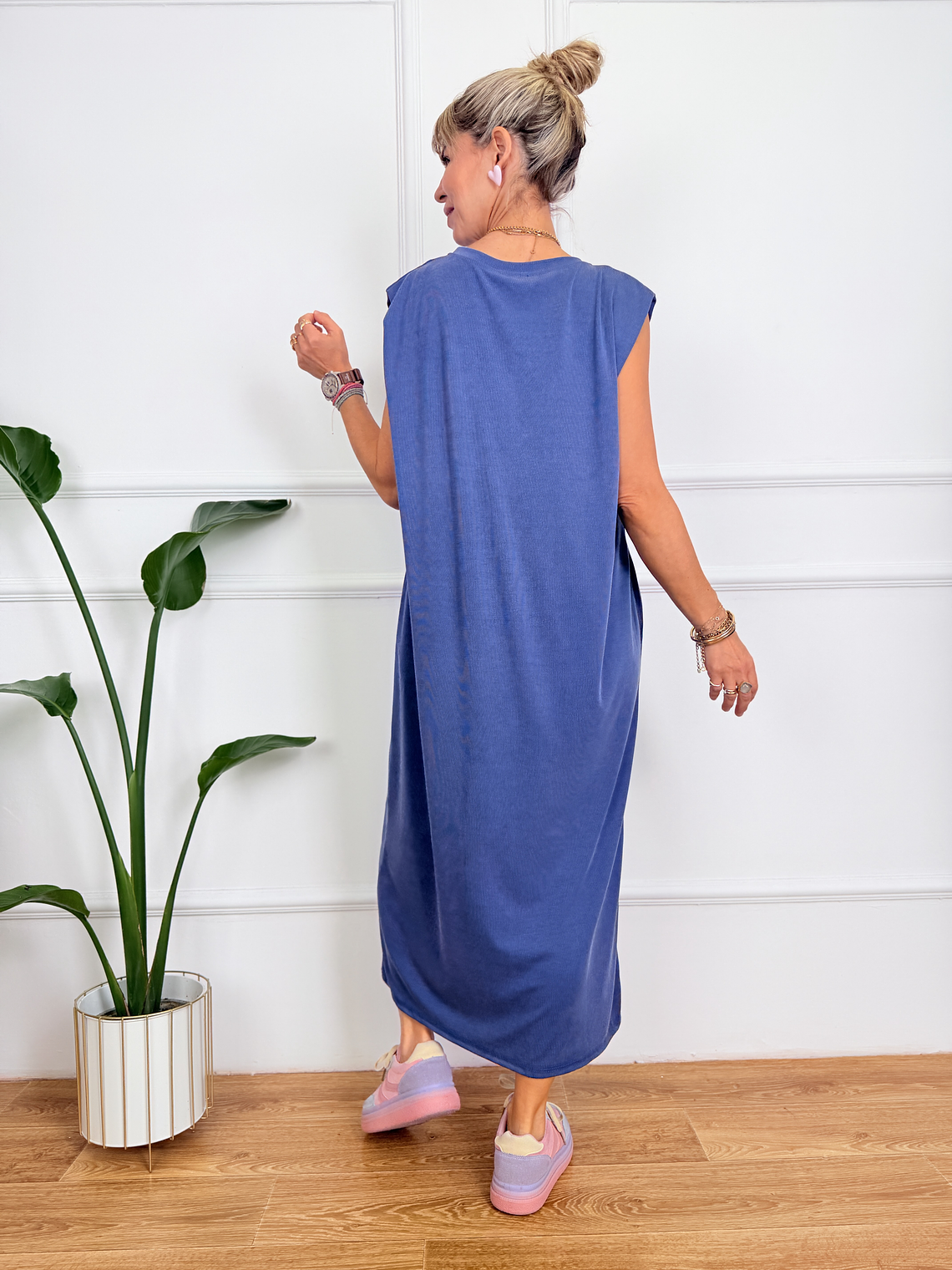 Via Dress Indigo 2625-96  3