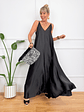  Βegonia Maxi Dress 9896 Black    - thumbnail 2