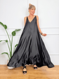  Βegonia Maxi Dress 9896 Black    - thumbnail 1