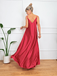  Βegonia Maxi Dress 9896 Red  - thumbnail 3