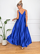  Βegonia Maxi Dress 9896 Royal Blue   - thumbnail 3