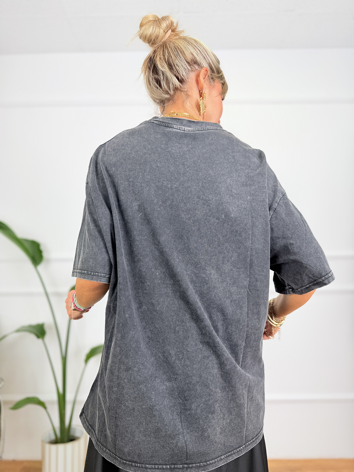 T-shirt WH3534 Faded Black 2