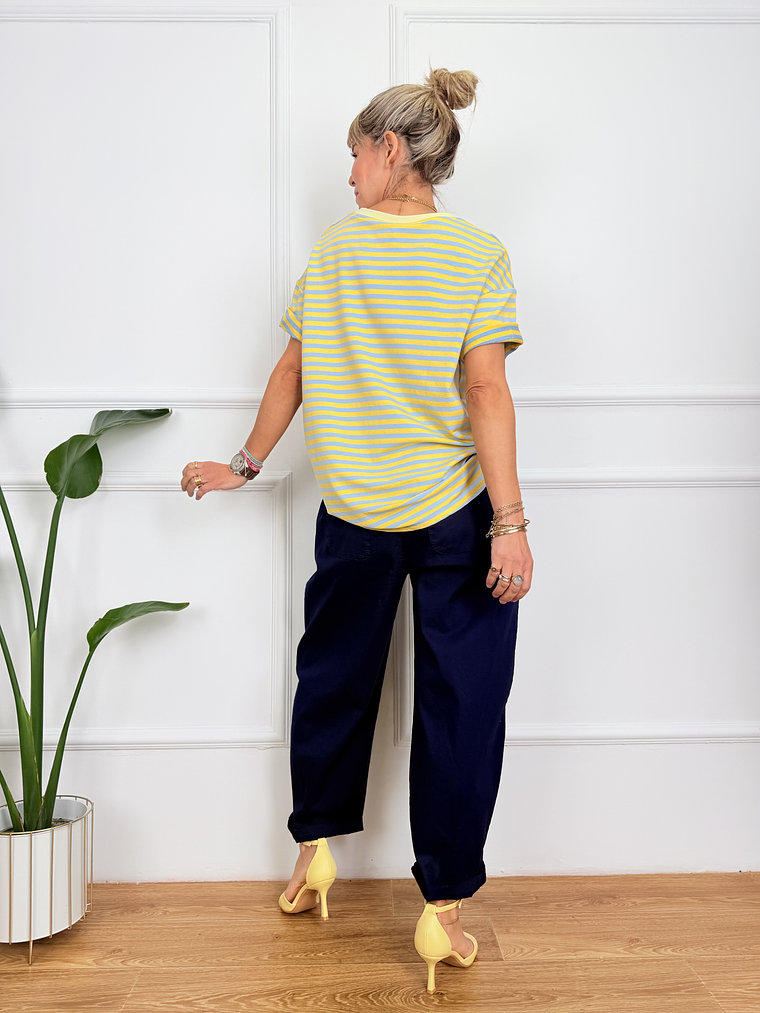 Narcissus Pants 9967 Blue  3