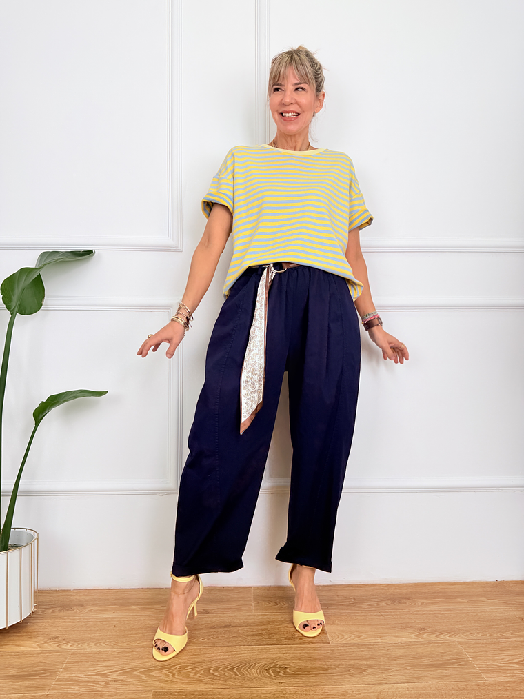 Narcissus Pants 9967 Blue  2