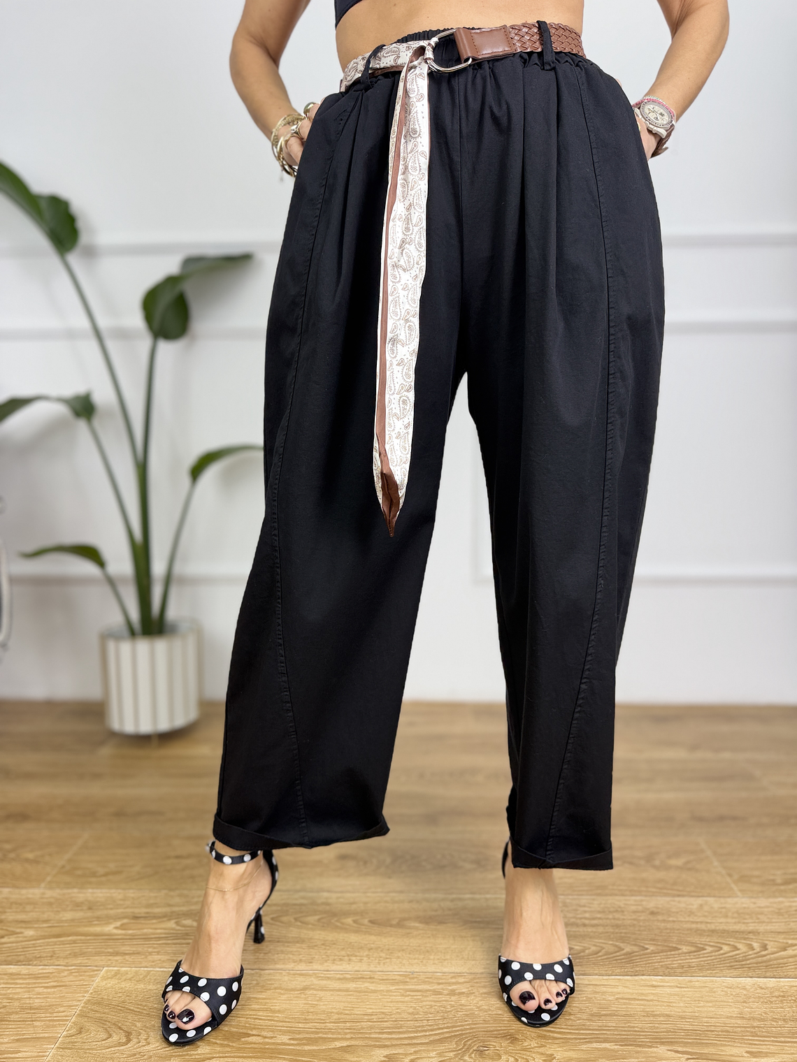 Narcissus Pants 9967 Black   4