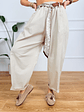 Narcissus Pants 9967 Beige - thumbnail 4