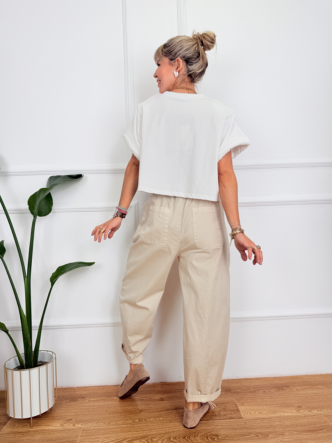 Narcissus Pants 9967 Beige 3