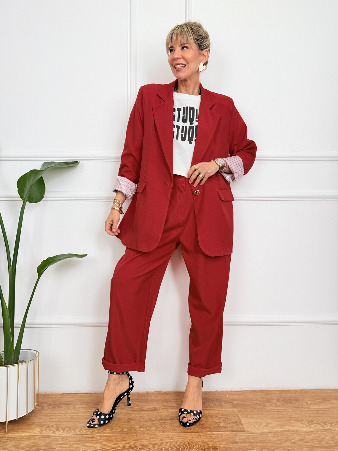 Zoe Suit Red 51589 1