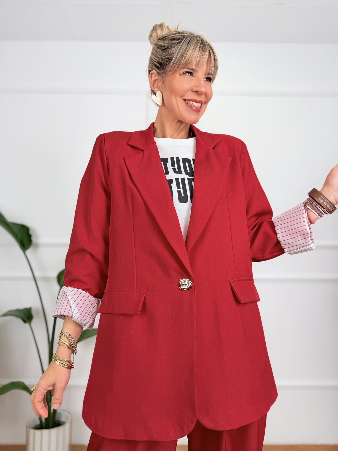 Zoe Suit Red 51589 4