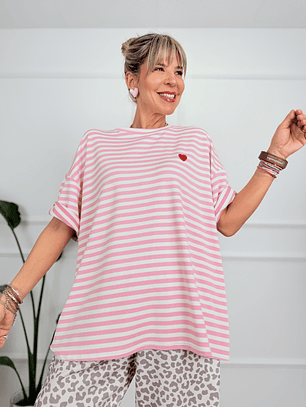 Chloe T-shirt Pink 11689 