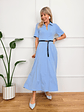 Kira Dress Blue 57796  - thumbnail 2