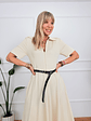 Kira Dress Beige 57796    - thumbnail 4