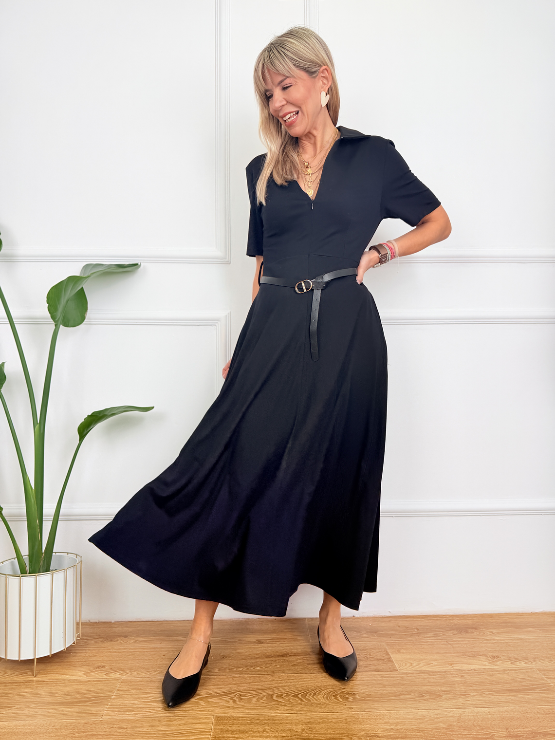 Kira Dress Black 57796   2