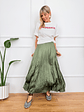 Mirel Skirt Chaki 60200  - thumbnail 1