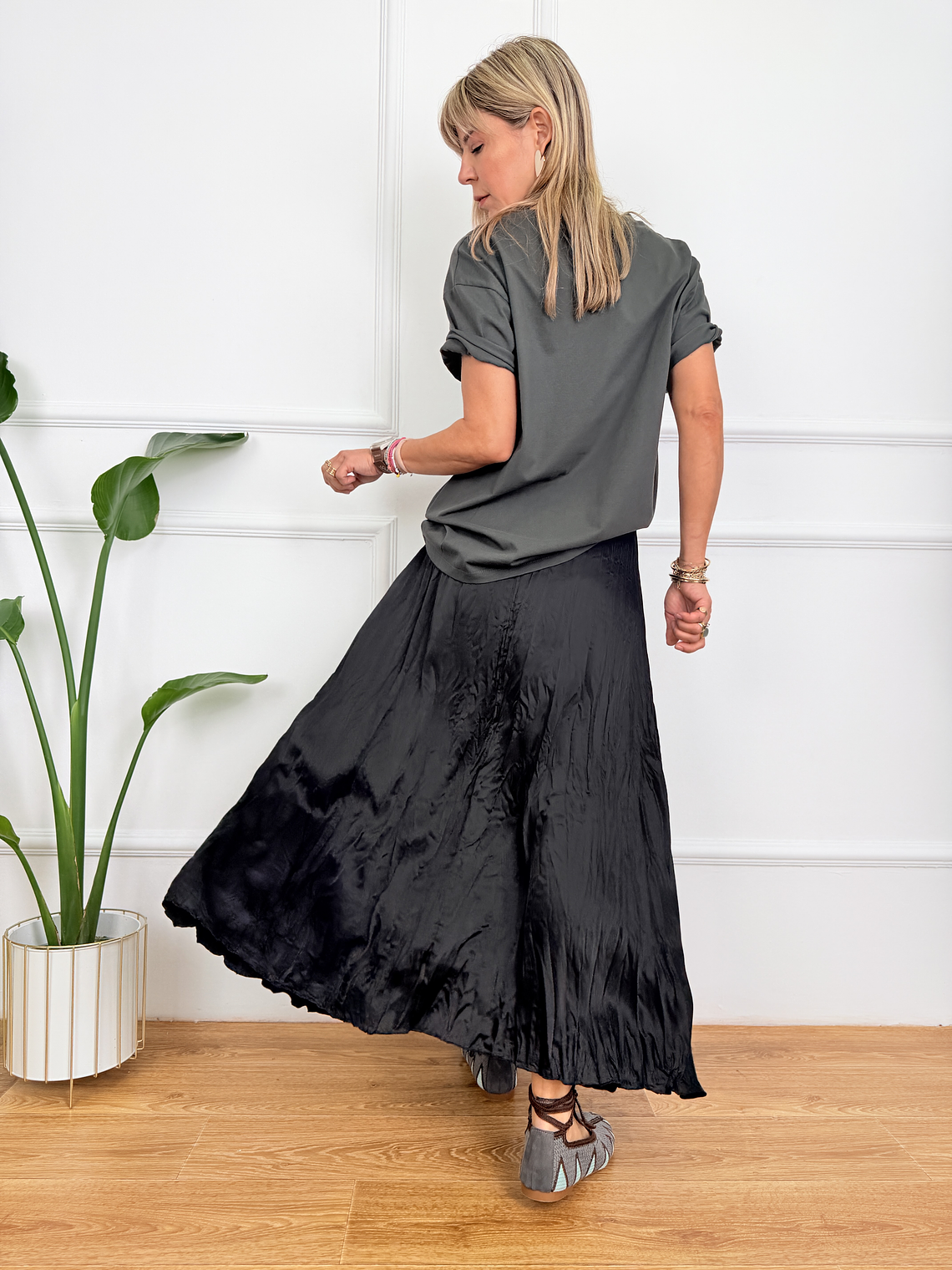 Mirel Skirt Black 60200  3