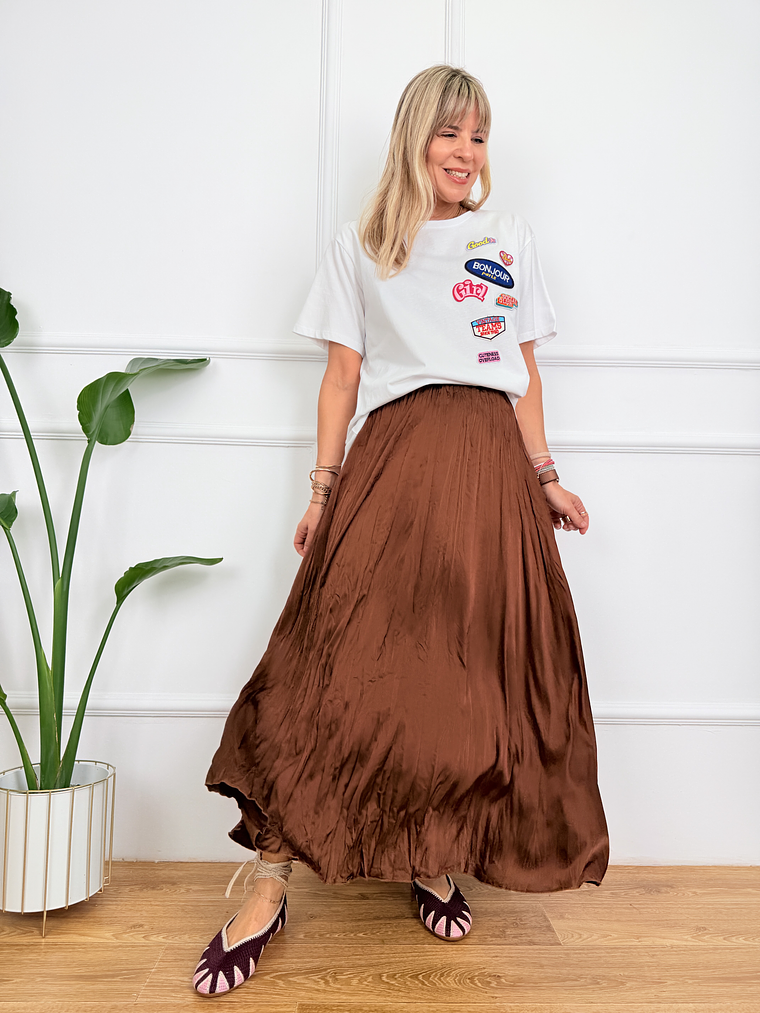 Mirel Skirt Brown 60200  2