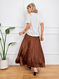 Mirel Skirt Brown 60200  - thumbnail 3