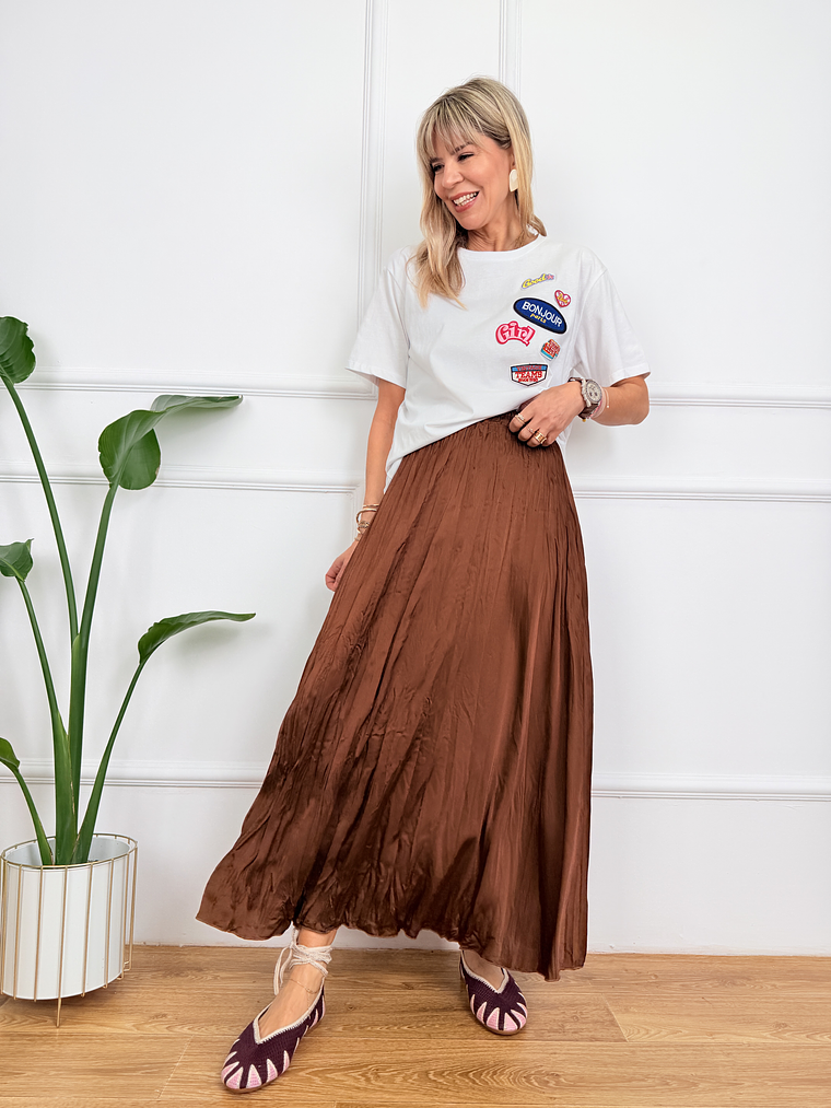 Mirel Skirt Brown 60200  1