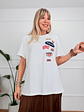 Everyday Her T-shirt  3246 White  - thumbnail 1