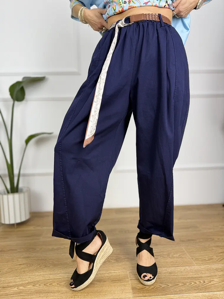 Narcissus Pants 9967 Blue  4
