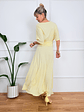 Elia Boutique Dress Yellow 529-10  - thumbnail 3