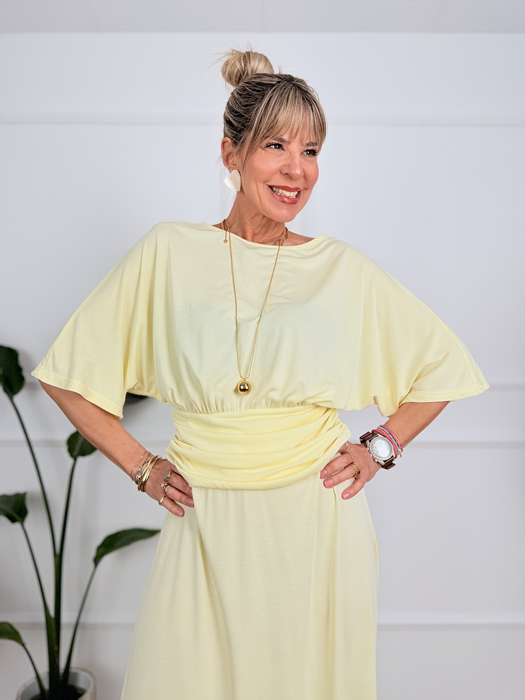 Elia Boutique Dress Yellow 529-10  4