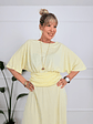Elia Boutique Dress Yellow 529-10  - thumbnail 4