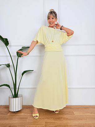 Elia Boutique Dress Yellow 529-10 