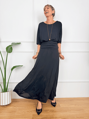 Elia Boutique Dress Βlack 529-10 