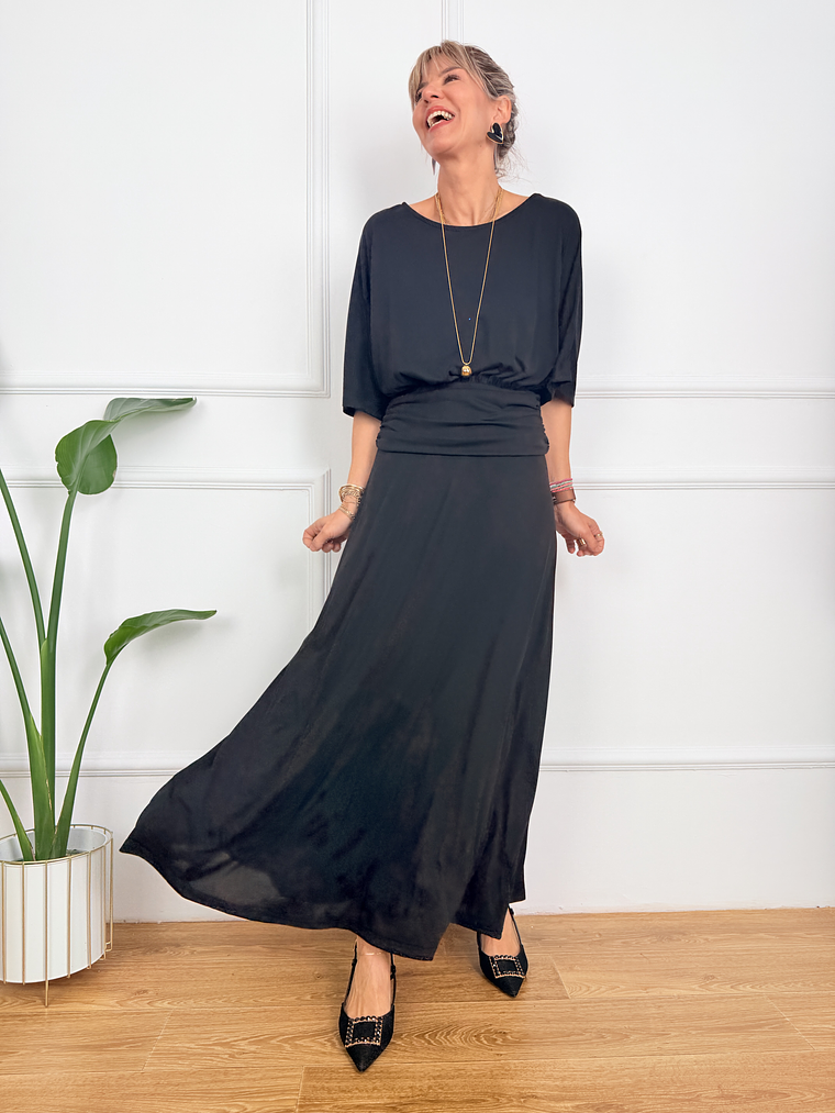 Elia Boutique Dress Βlack 529-10  1