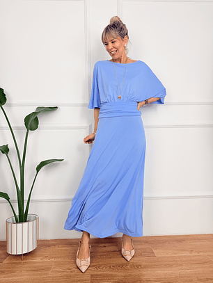 Elia Boutique Dress Blue 529-10 