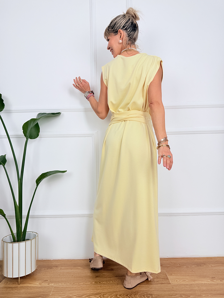 Isabella Fashion Dress Yellow 7520  3