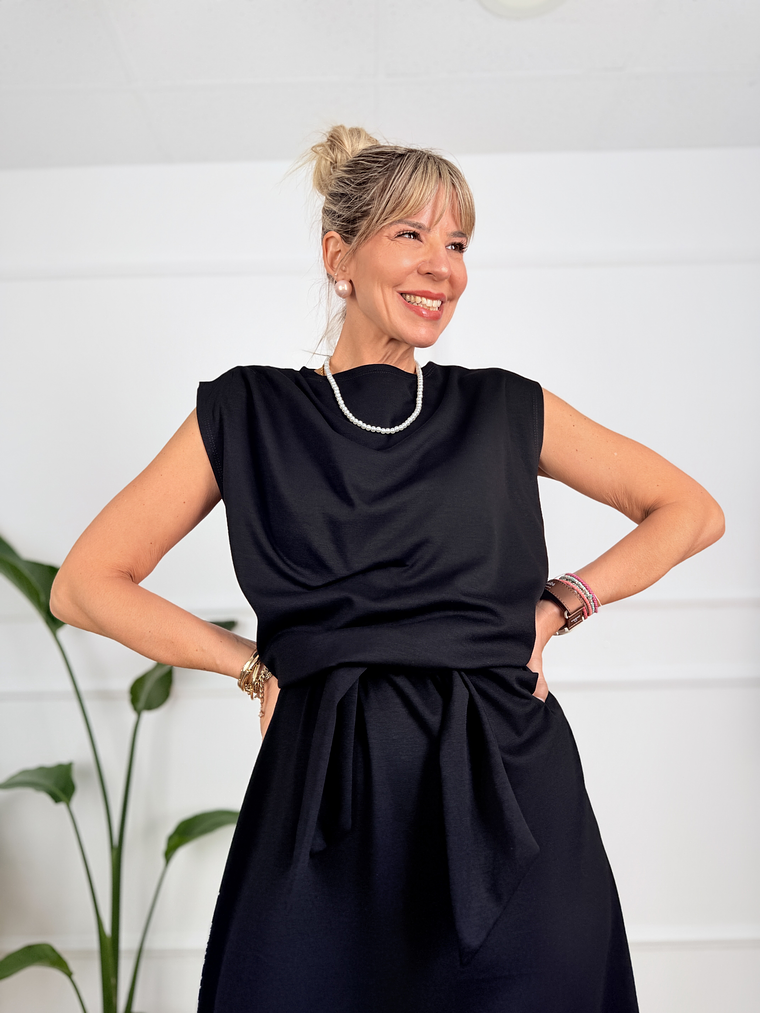 Isabella Fashion Dress Black 7520 4