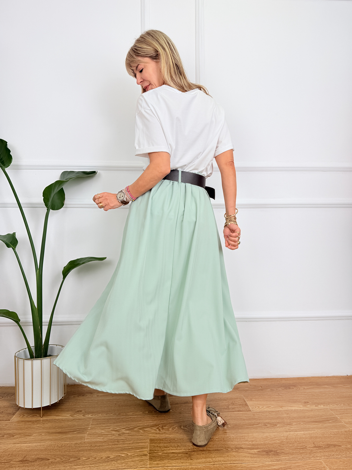 Simple Her Skirt Pistachio 81299   3