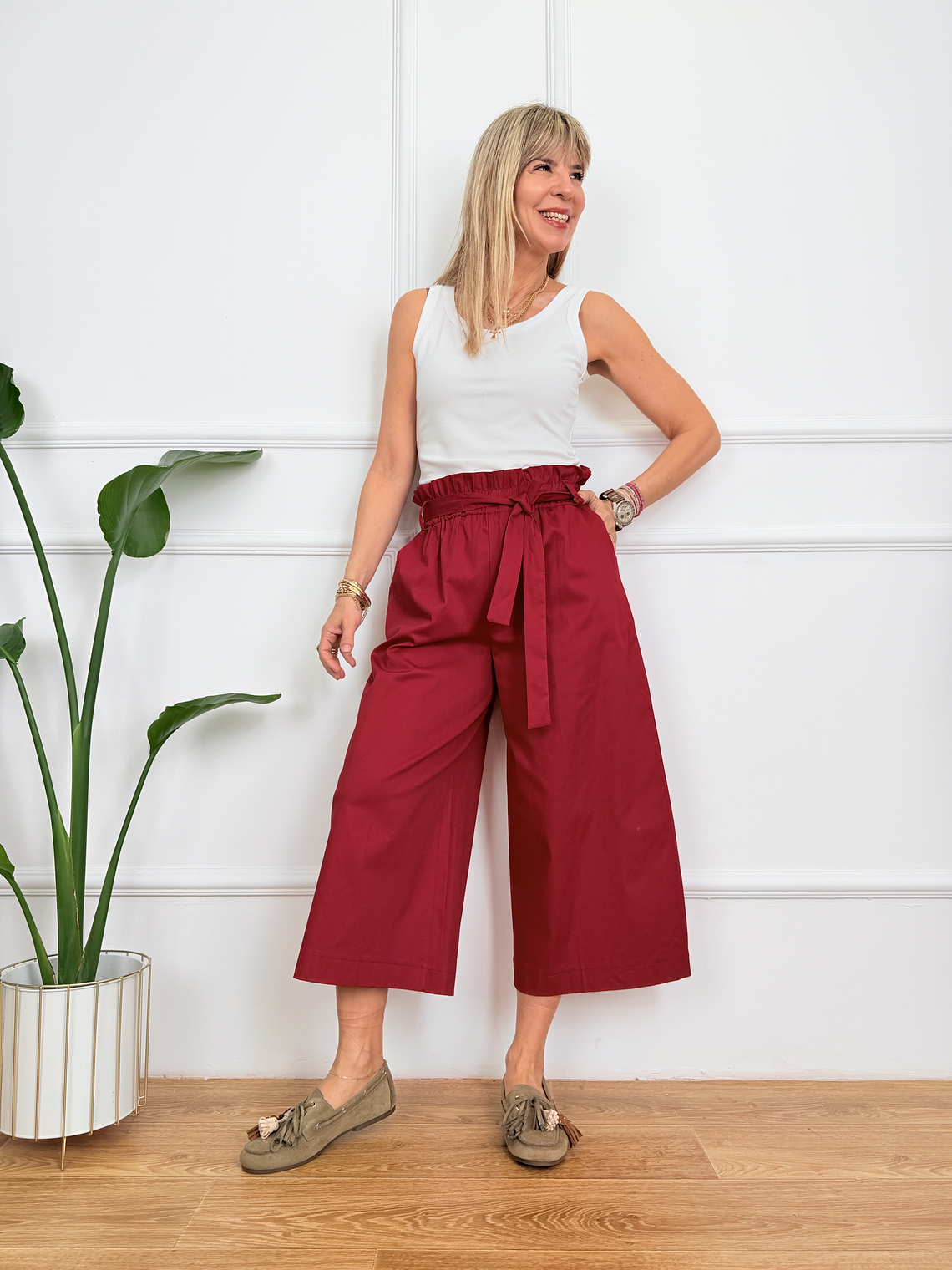 Nola Pants Red 19772 1