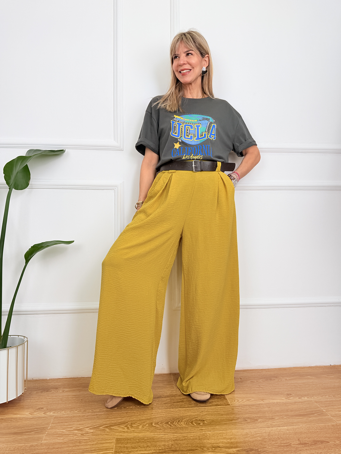 Nivra Pants 24659 Mustard 1