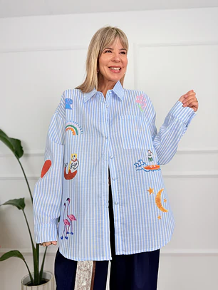 Fresh Start Shirt H10931 Blue