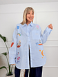 Fresh Start Shirt H10931 Blue - thumbnail 1