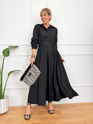 Adriana Dress Black S99187 