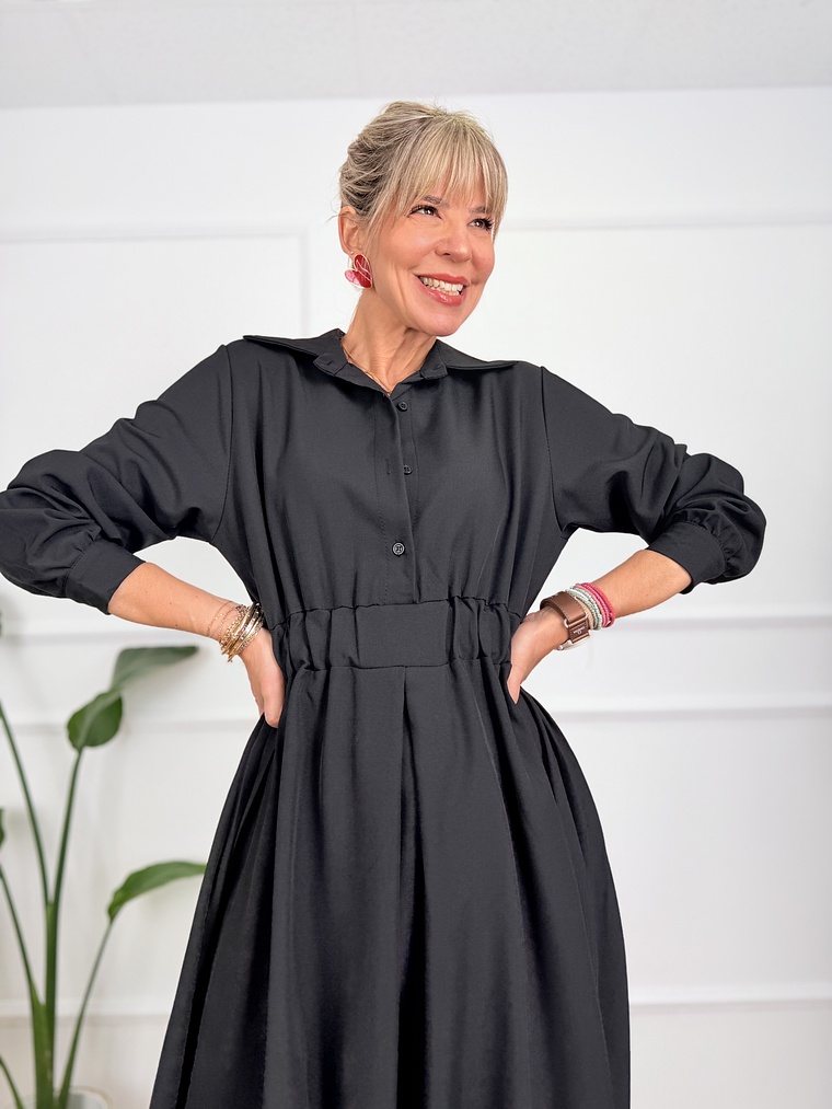 Adriana Dress Black S99187  4