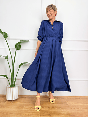 Adriana Dress Blue S99187 