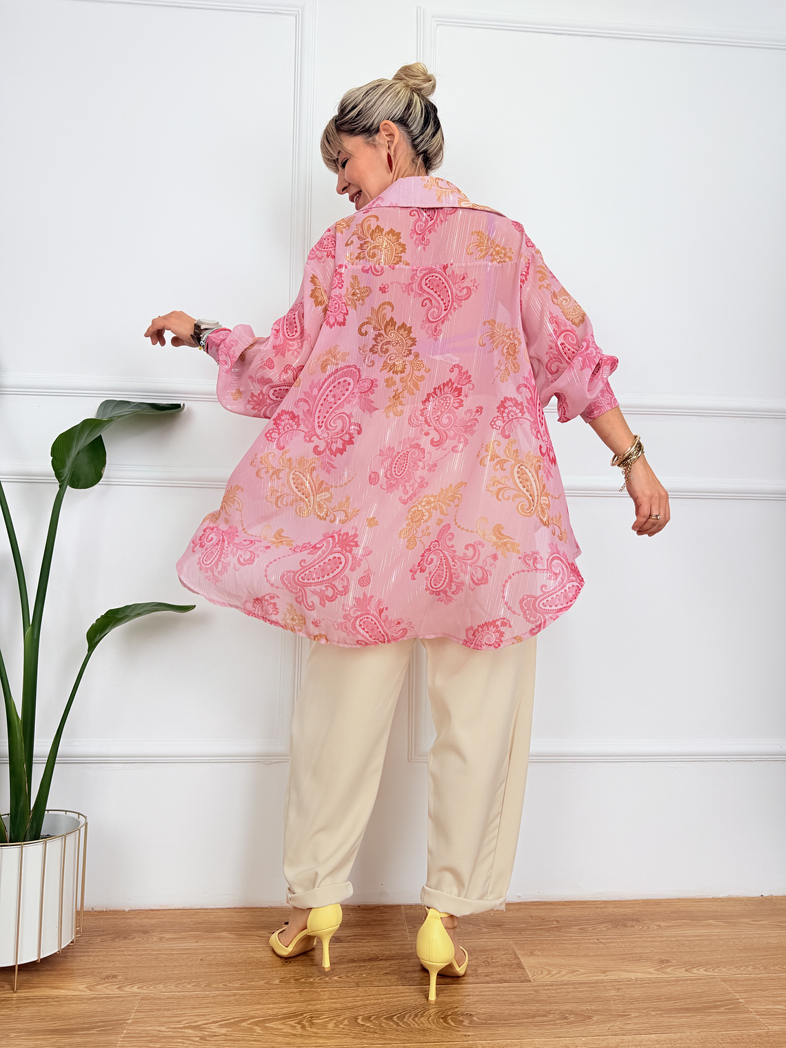 Alma Shirt Pink SO5827 4