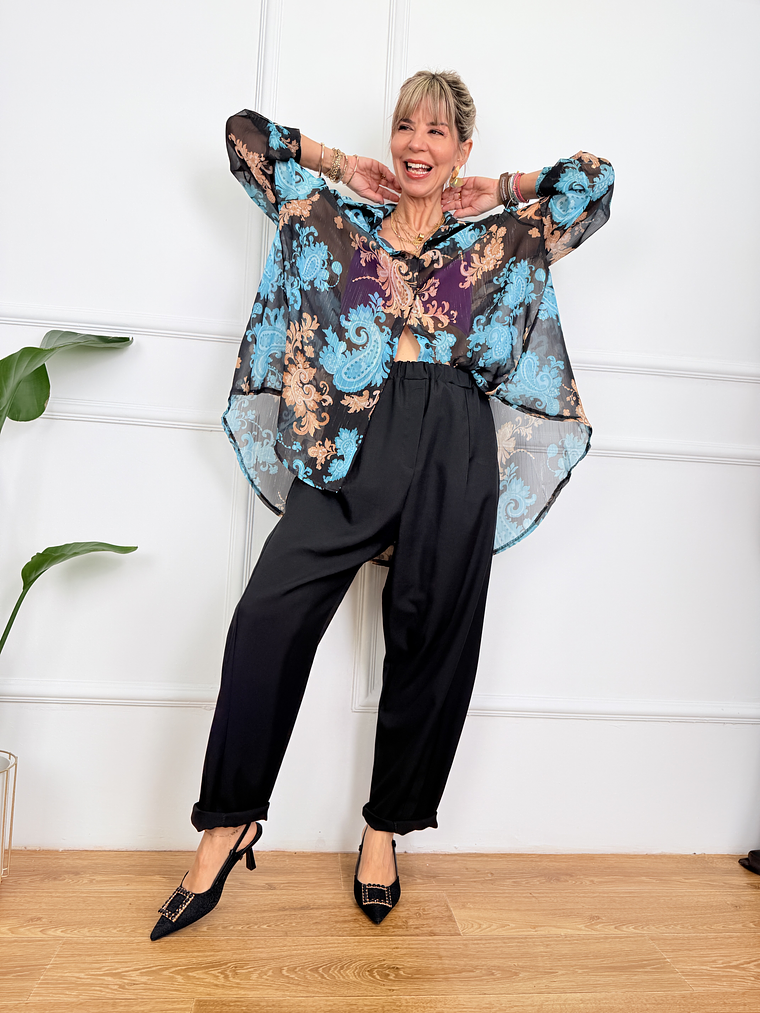 Alma Shirt Black SO5827  2