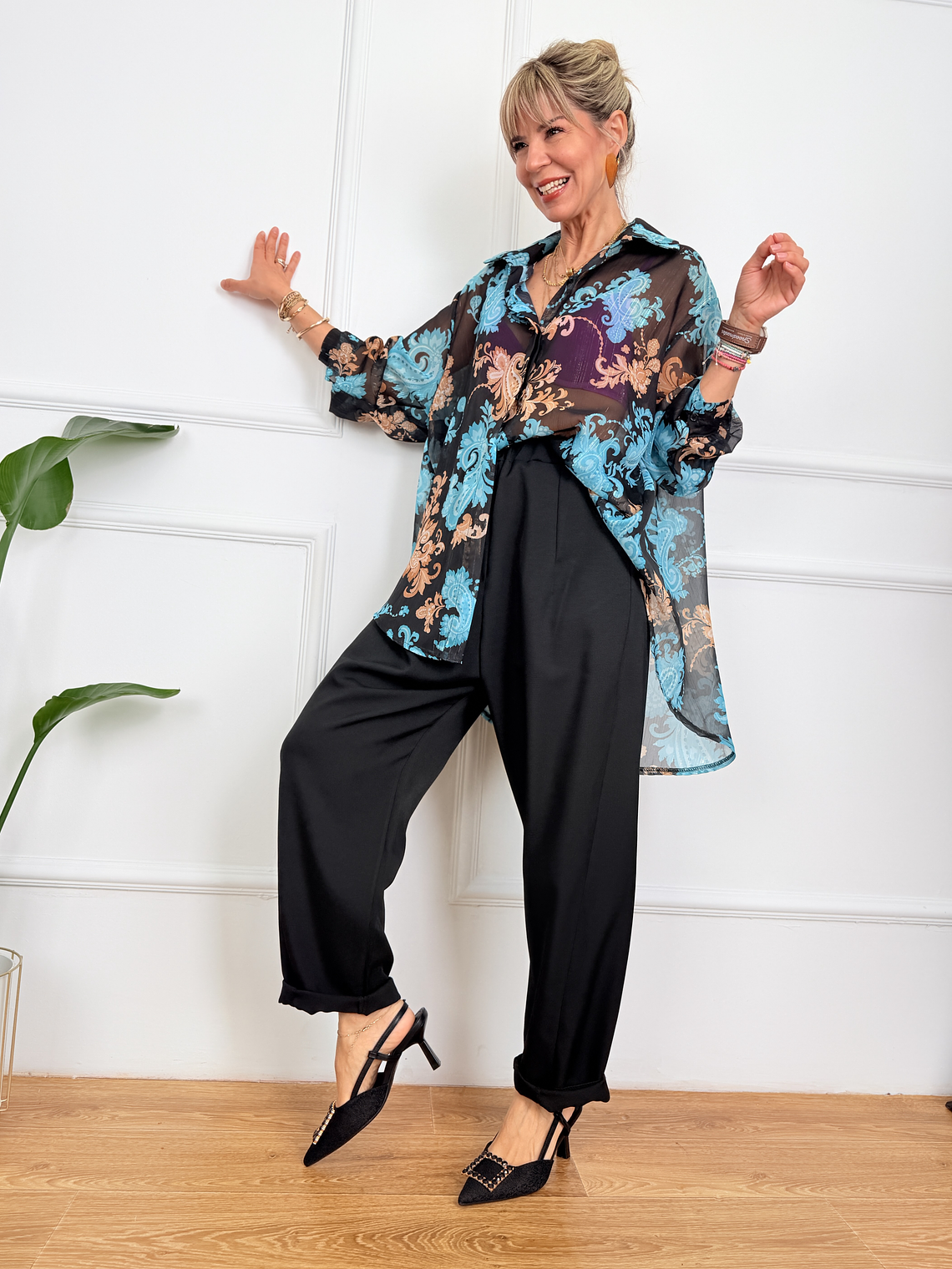 Estrella Pants Black 5523 2