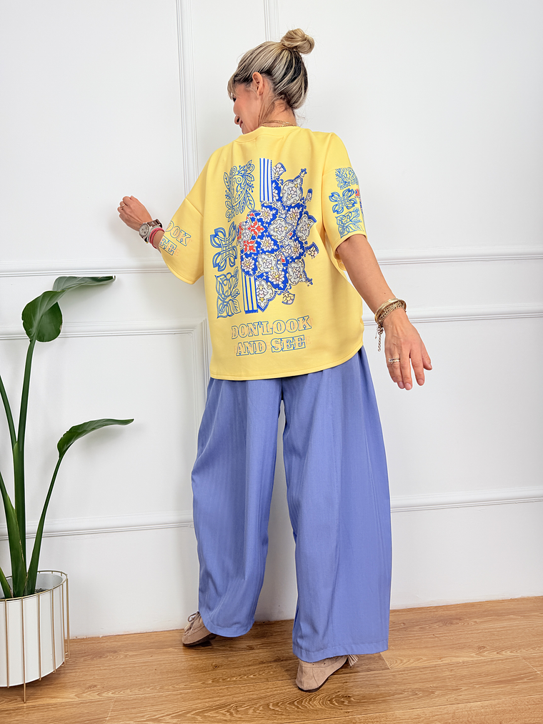 Sixtin T-shirt 2899 Yellow 4