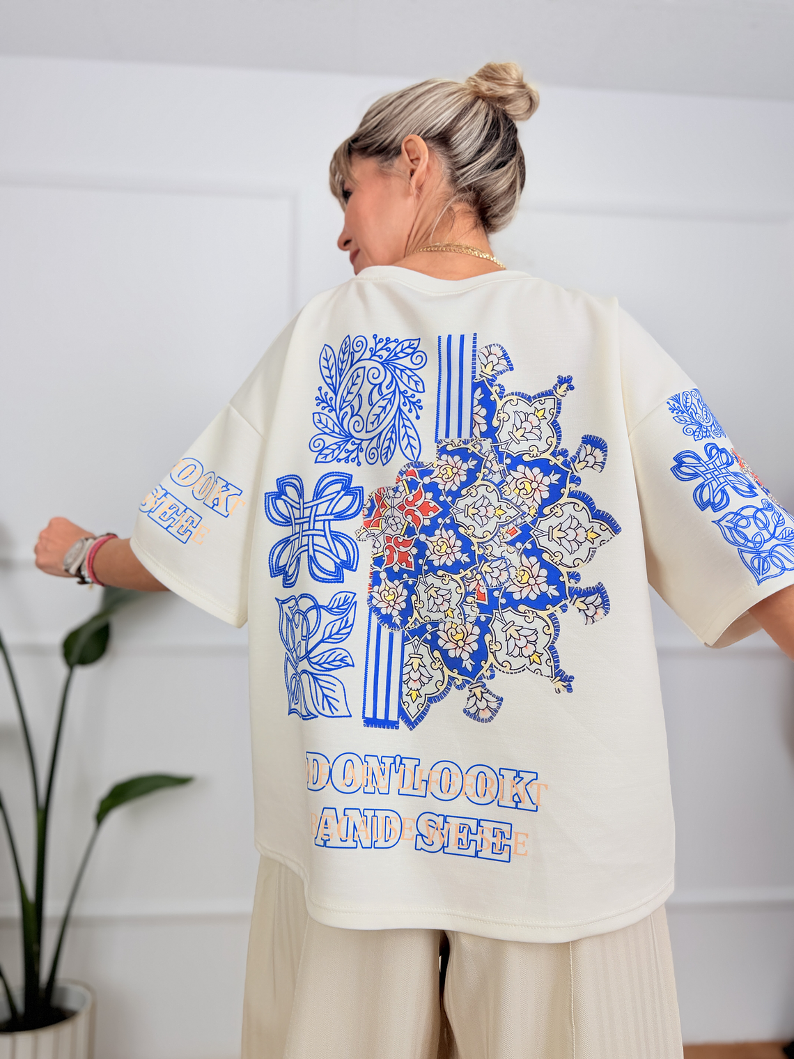 Sixtine T-shirt 2899 Ivory  2