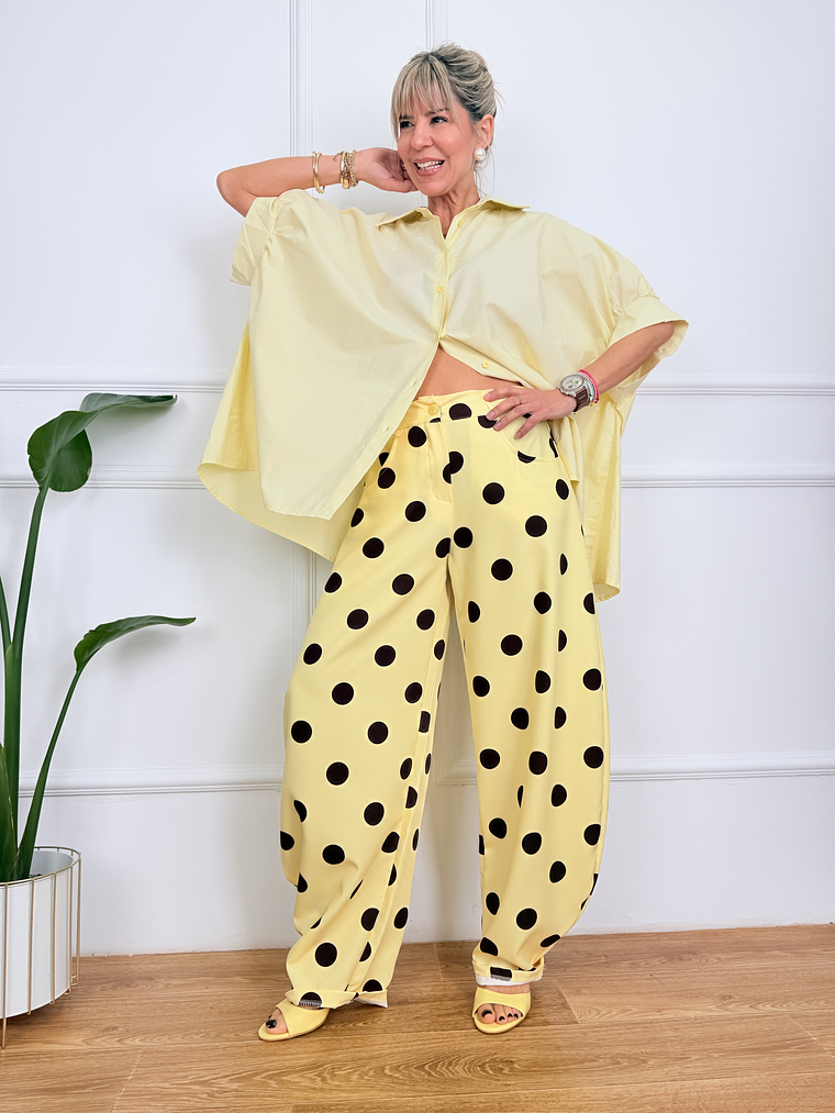 Reina Shirt Υellow 4962  2